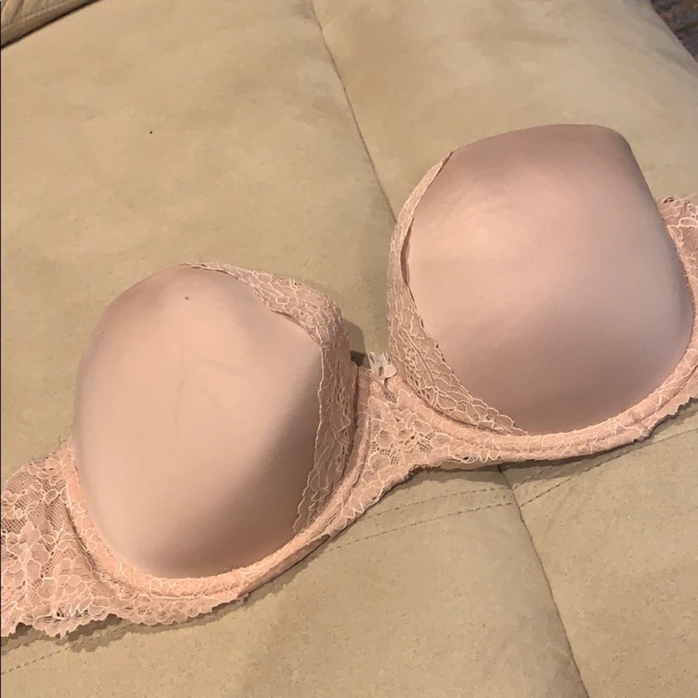 Nude Strapless Bra